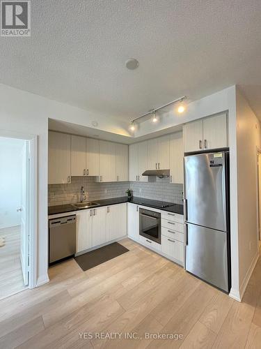 #1504 -50 Ann O'Reilly Rd, Toronto, ON - Indoor Photo Showing Kitchen With Stainless Steel Kitchen With Upgraded Kitchen