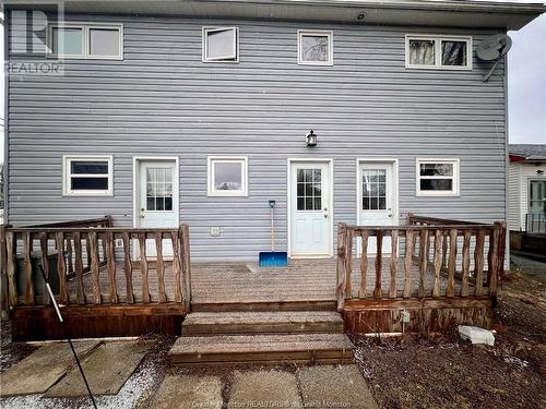 118-120 Vail Street, Moncton, NB - Outdoor With Deck Patio Veranda With Exterior