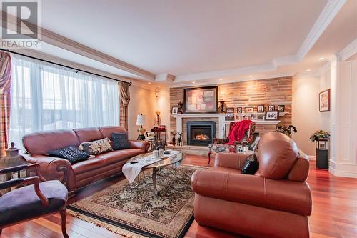 49 Anthony Avenue, St. John'S, NL - Indoor Photo Showing Living Room With Fireplace