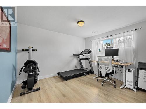 1377 Lambly Place, Kelowna, BC - Indoor Photo Showing Gym Room
