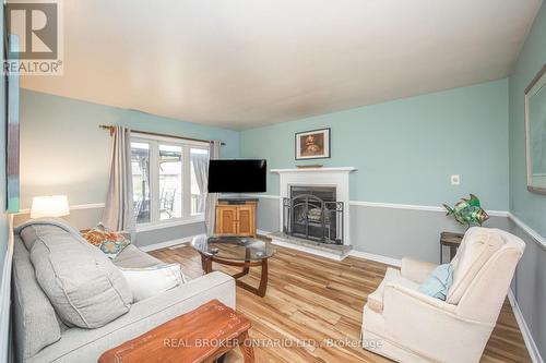 61041 Regional Rd 27, Port Colborne, ON - Indoor Photo Showing Living Room With Fireplace