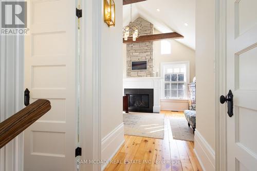 1234 Old River Rd, Mississauga, ON - Indoor Photo Showing Other Room With Fireplace