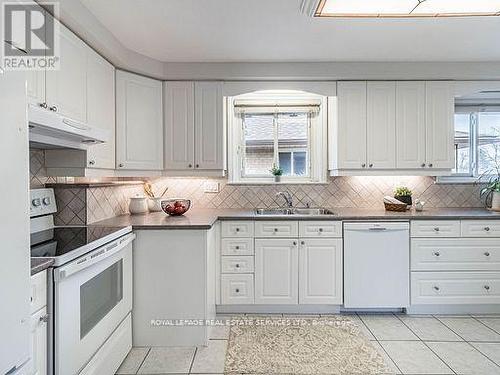 38 Rhinestone Dr, Toronto, ON - Indoor Photo Showing Kitchen With Double Sink
