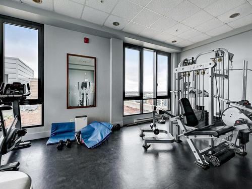 Exercise room - 1211-4975 Rue Jean-Talon O., Montréal (Côte-Des-Neiges/Notre-Dame-De-Grâce), QC - Indoor Photo Showing Gym Room