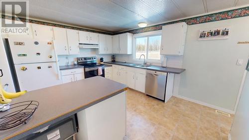 8075 269 Road, Fort St. John, BC - Indoor Photo Showing Kitchen With Double Sink