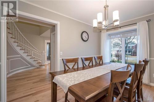 75 Marlborough Drive, Fredericton, NB - Indoor Photo Showing Dining Room