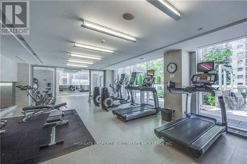 #809 -170 Avenue Rd, Toronto, ON - Indoor Photo Showing Gym Room