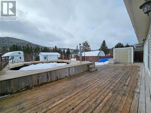 105 Country Road, Corner Brook, NL - Outdoor With Deck Patio Veranda With Exterior