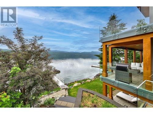 8200 Squilax-Anglemont Road Unit# 6, Anglemont, BC - Outdoor With Body Of Water With Deck Patio Veranda With View