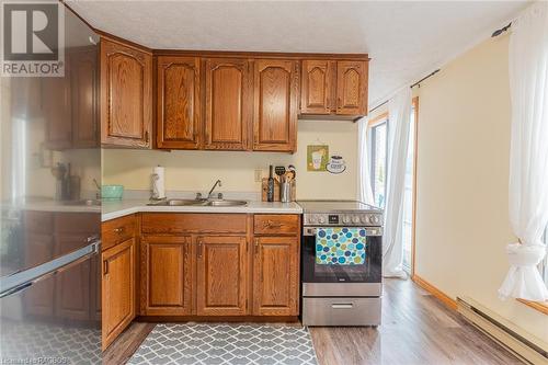 310 Main Street, Sauble Beach, ON - Indoor Photo Showing Kitchen With Double Sink