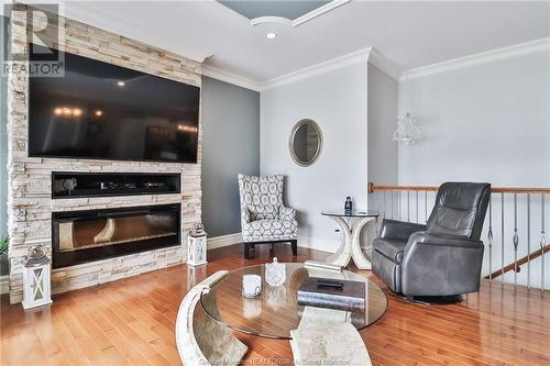 4 Hilaire, Sainte-Marie-De-Kent, NB - Indoor Photo Showing Living Room With Fireplace