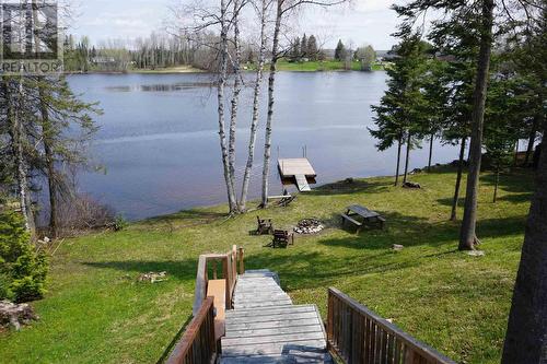 59 Ontario St, Elk Lake, ON - Outdoor With Body Of Water With View