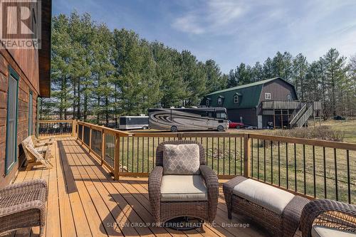 14653 Currie Road, Dutton/Dunwich, ON - Outdoor With Deck Patio Veranda With Exterior