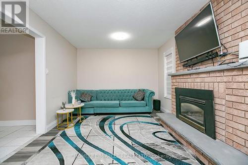 107 Michigan Avenue, Brampton, ON - Indoor Photo Showing Living Room With Fireplace