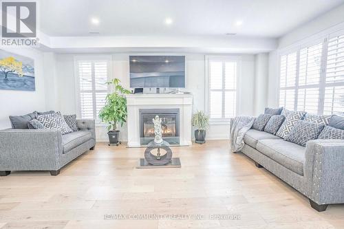 229 Gibbons St, Oshawa, ON - Indoor Photo Showing Living Room With Fireplace