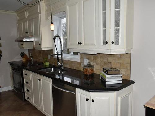 Cuisine - 895 Rue Du Faucon, Drummondville, QC - Indoor Photo Showing Kitchen With Double Sink With Upgraded Kitchen
