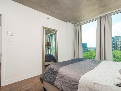 Master bedroom - 1105-190 Rue Murray, Montréal (Le Sud-Ouest), QC - Indoor Photo Showing Bedroom