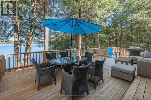 6 Darling Drive, Muskoka Lakes, ON - Outdoor With Body Of Water With Deck Patio Veranda With Exterior