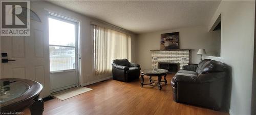 391 Levesque Street, Sturgeon Falls, ON - Indoor With Fireplace