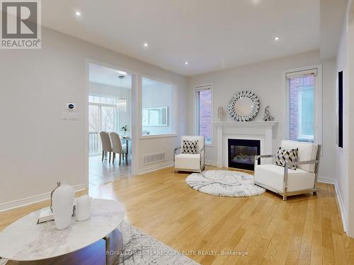 65 Princess Diana Dr, Markham, ON - Indoor Photo Showing Living Room With Fireplace