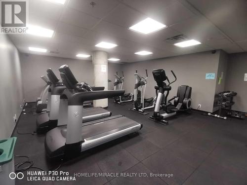#1110 -38 Joe Shuster Way, Toronto, ON - Indoor Photo Showing Gym Room