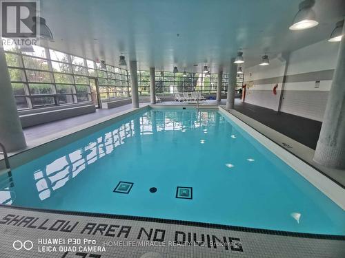 #1110 -38 Joe Shuster Way, Toronto, ON -  Photo Showing Other Room With In Ground Pool