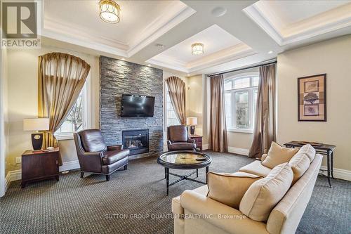 2 Sunrise Ridge Tr, Whitchurch-Stouffville, ON - Indoor Photo Showing Living Room With Fireplace