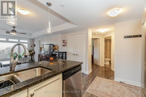 #416 -149 Church St, King, ON - Indoor Photo Showing Kitchen With Double Sink