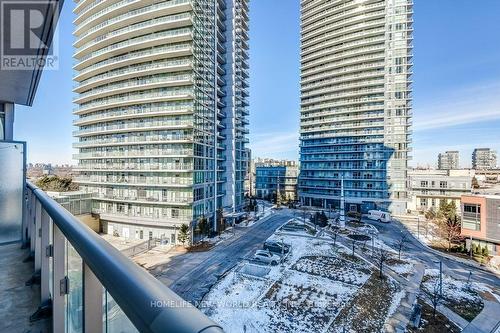 #501 -62 Forest Manor Rd, Toronto, ON - Outdoor With Balcony With Facade