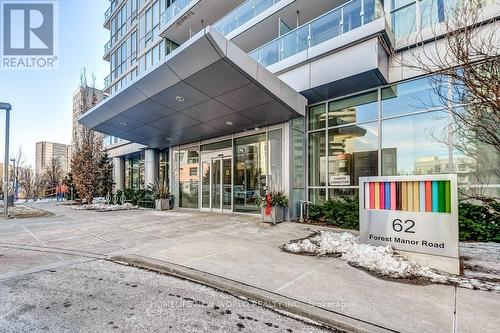#501 -62 Forest Manor Rd, Toronto, ON - Outdoor With Balcony
