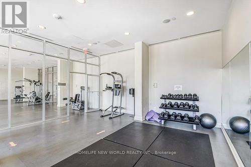 #501 -62 Forest Manor Rd, Toronto, ON - Indoor Photo Showing Gym Room