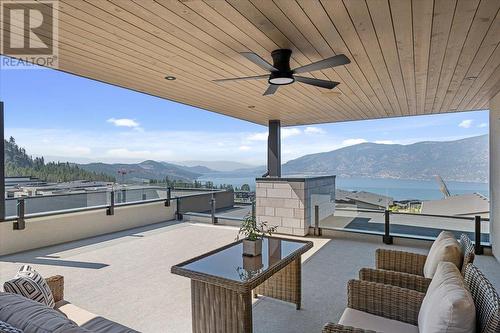 9829 Beacon Hill Crescent, Lake Country, BC - Outdoor With Body Of Water With Deck Patio Veranda With View With Exterior