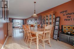 Formal dining room just off the kitchen - 