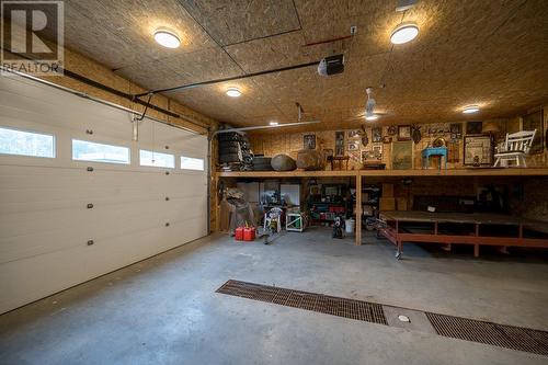 5327 Squilax-Anglemont Road, Celista, BC - Indoor Photo Showing Garage
