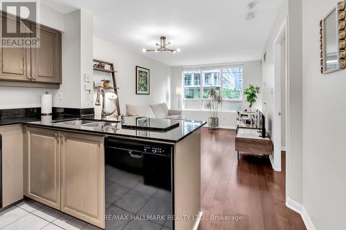 207 - 188 Redpath Avenue, Toronto, ON - Indoor Photo Showing Kitchen With Double Sink