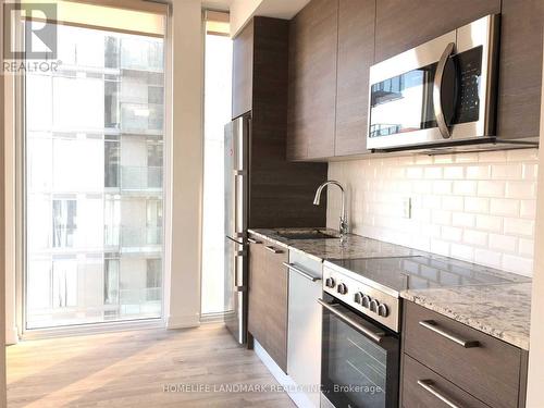 3007 - 28 Wellesley Street, Toronto, ON - Indoor Photo Showing Kitchen With Upgraded Kitchen