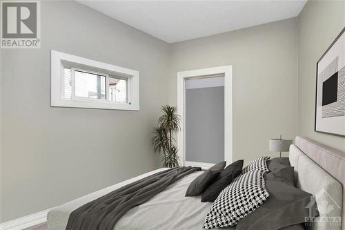 Photo has been virtually staged. - 185 Rochester Street, Ottawa, ON - Indoor Photo Showing Bedroom