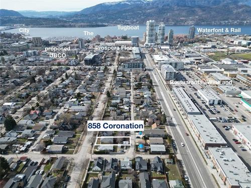 858 Coronation Avenue, Kelowna, BC - Outdoor With Body Of Water With View