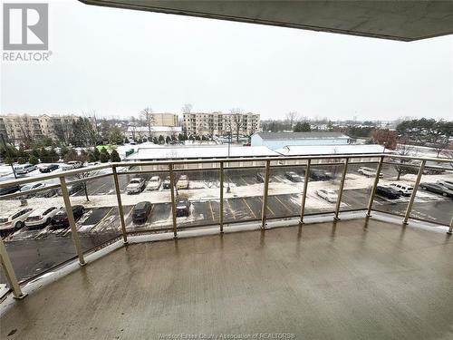 200 Manning Unit# 409, Tecumseh, ON - Outdoor With Balcony With View
