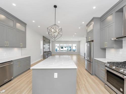 3419 Caldera Crt, Langford, BC - Indoor Photo Showing Kitchen With Upgraded Kitchen
