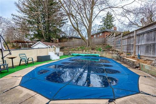 10 Welland Vale Road, St. Catharines, ON - Outdoor With In Ground Pool With Backyard