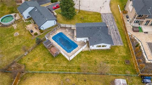 109 Byron Avenue, Stoney Creek, ON - Outdoor With Above Ground Pool With View