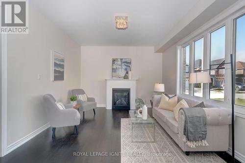 60 Paul Rexe Blvd, Peterborough, ON - Indoor Photo Showing Living Room With Fireplace