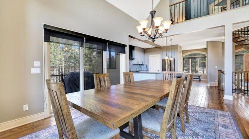 3407 Crooked Tree Place, Fairmont Hot Springs, BC - Indoor Photo Showing Dining Room