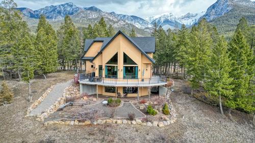 3407 Crooked Tree Place, Fairmont Hot Springs, BC - Outdoor With Deck Patio Veranda