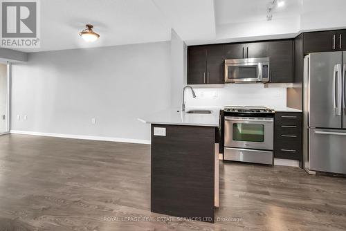 #816 -125 Western Battery Rd, Toronto, ON - Indoor Photo Showing Kitchen With Stainless Steel Kitchen With Upgraded Kitchen