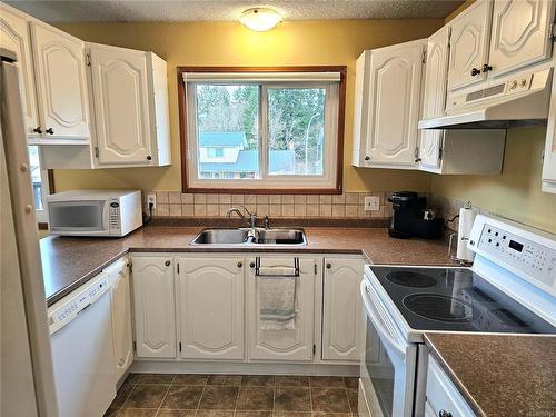 3544 Frank St, Port Alberni, BC - Indoor Photo Showing Kitchen With Double Sink