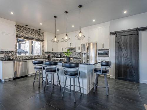 Cuisine - 534 Rue Du Boisé, Acton Vale, QC - Indoor Photo Showing Kitchen With Upgraded Kitchen