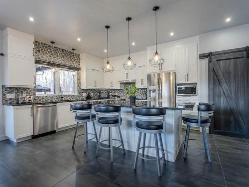 Cuisine - 534 Rue Du Boisé, Acton Vale, QC - Indoor Photo Showing Kitchen With Upgraded Kitchen