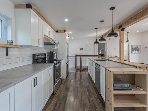 Kitchen - 251 Rue Du Lac-Marier, Sainte-Marguerite-Du-Lac-Masson, QC - Indoor Photo Showing Kitchen With Upgraded Kitchen